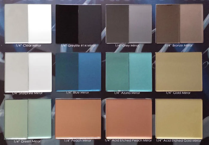 Custom framed mirror glass types available from Monarch Art & Frame in Los Angeles