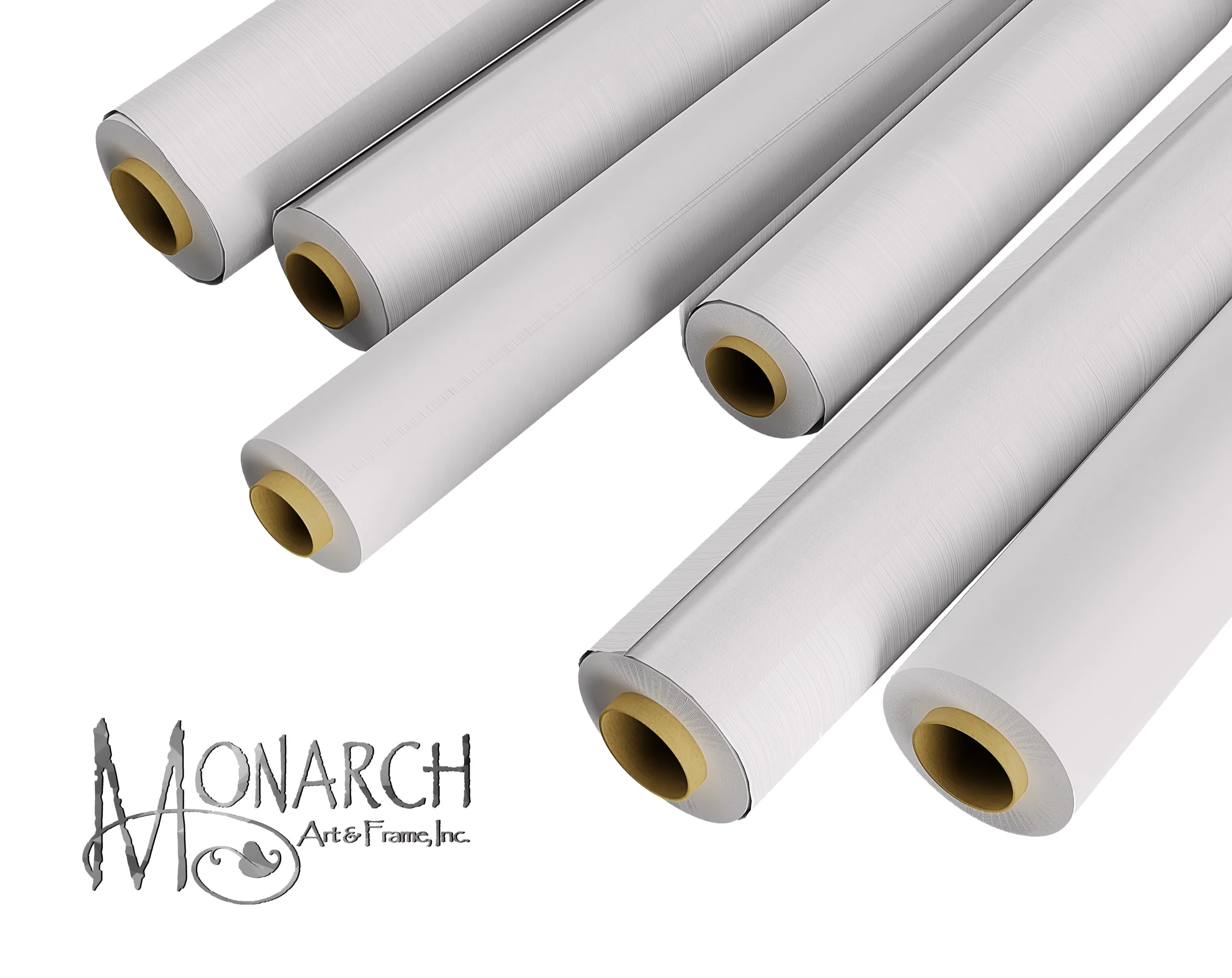 Fine art papers and canvas media stocked for giclée printing at Monarch Art & Frame